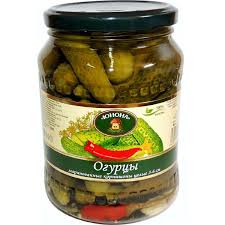 Огурцы маринованные 700 гр