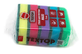 Губка 5 шт в пачке