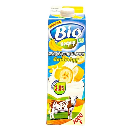 Кефир УМУТ БИО Банан 1000 мл
