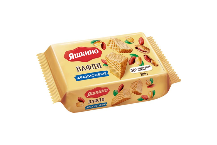Вафли Яшкино в ассортименте