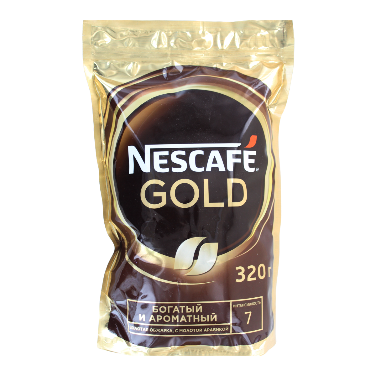 Кофе Nescafe Gold растворимый 320г